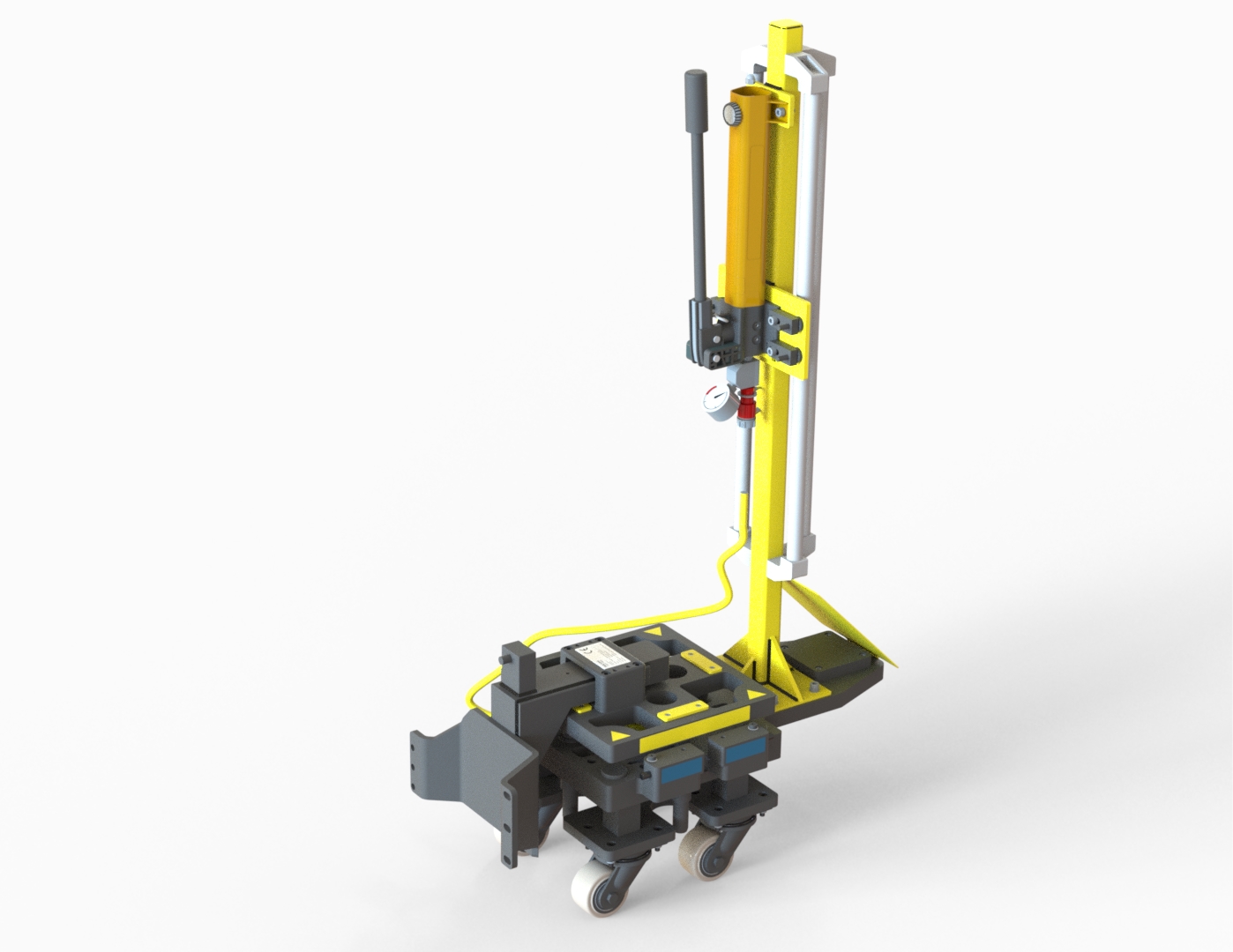 Exemple d'un chariot de manutention charge lourde